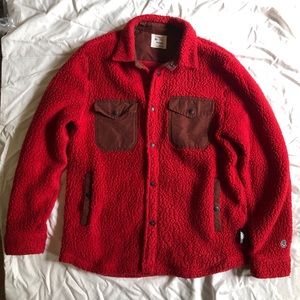 Todd Snyder x Champion Red Fleece Jacket